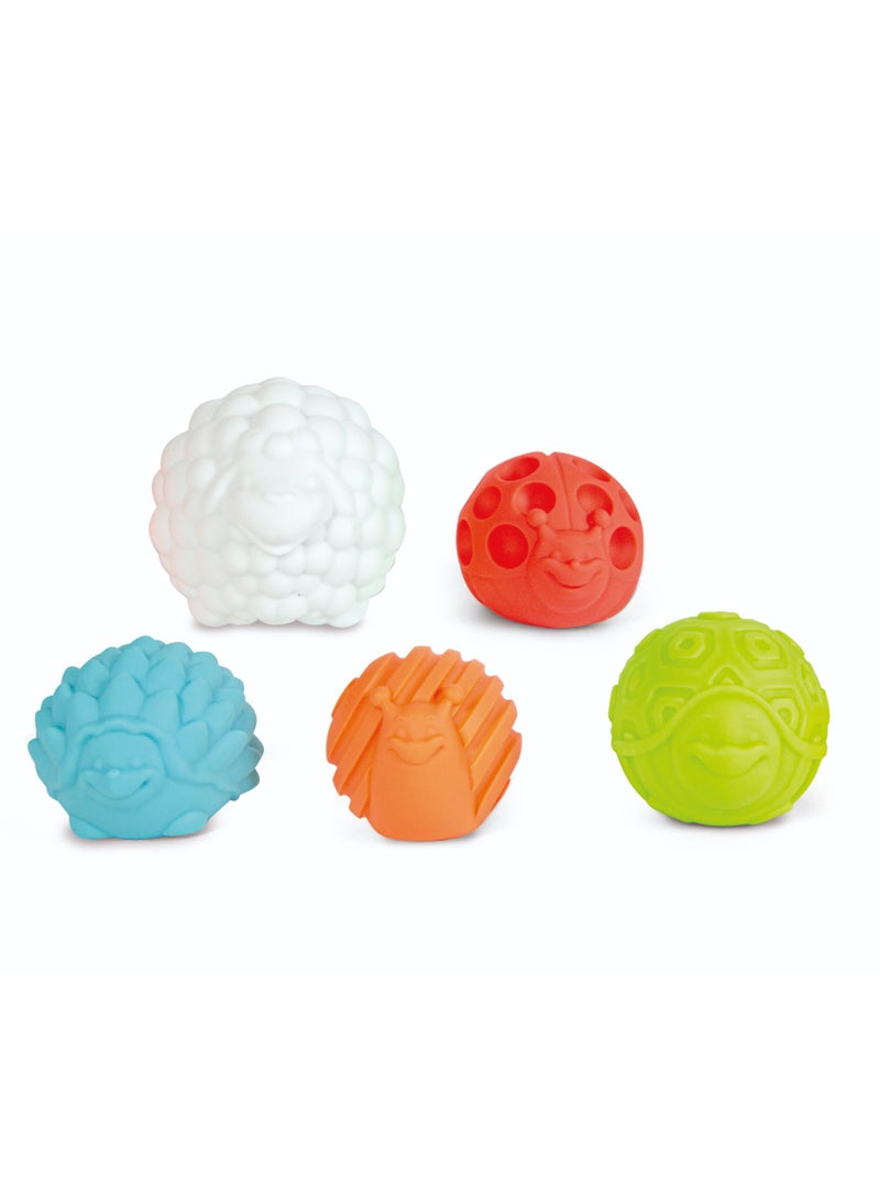 Clementoni Baby Animal Sensory Balls | Soft Squeezy Toy | Sensory Stimulation | Early Development Toy | Grasping and Tactile Exploration | Develop Early Problem-Solving Skills | Perfect Gift for Baby and Toddler - Image 2