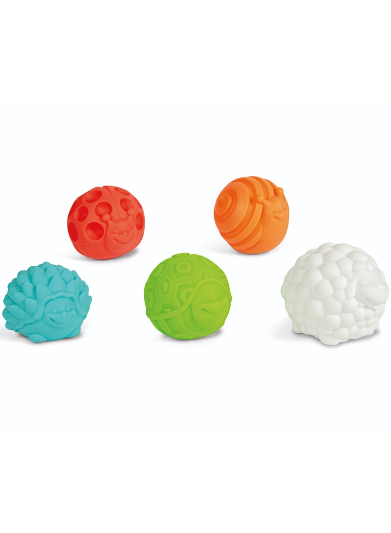 Clementoni Baby Animal Sensory Balls | Soft Squeezy Toy | Sensory Stimulation | Early Development Toy | Grasping and Tactile Exploration | Develop Early Problem-Solving Skills | Perfect Gift for Baby and Toddler - Image 3