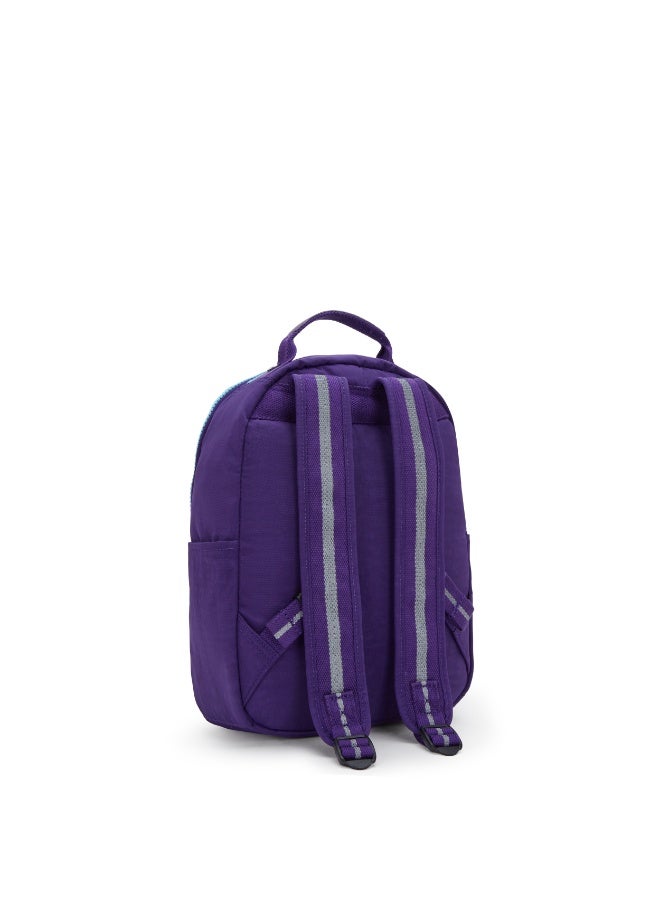 kipling Seoul S small Backpack with Tablet Compartment VIP Purple - Image 2