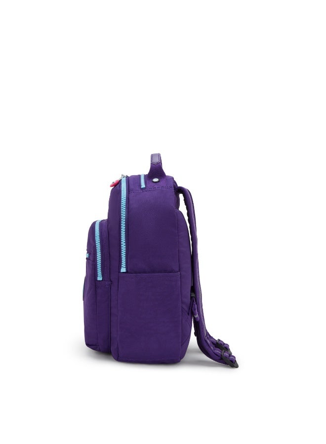 kipling Seoul S small Backpack with Tablet Compartment VIP Purple - Image 5