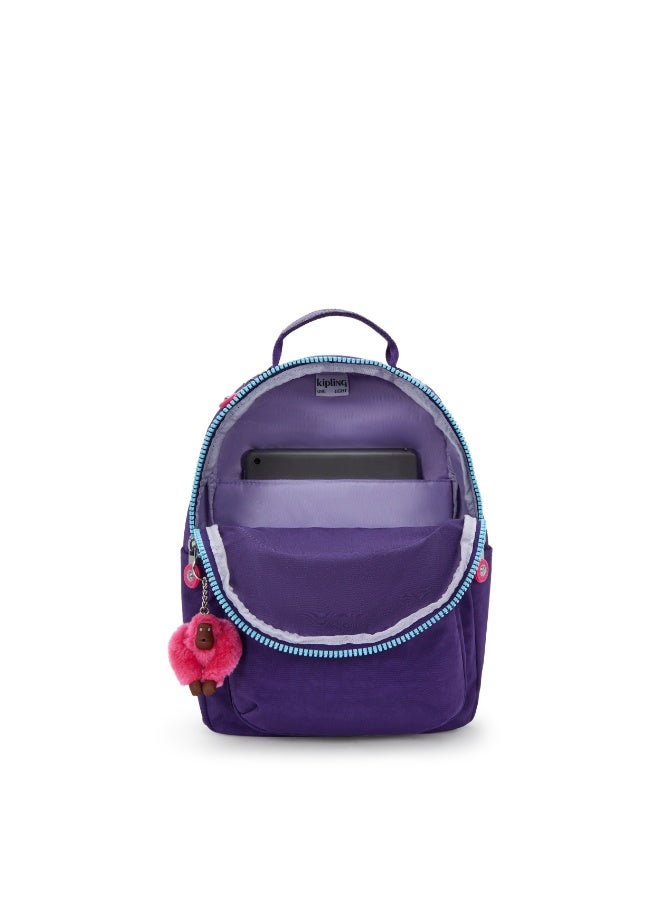 kipling Seoul S small Backpack with Tablet Compartment VIP Purple - Image 3