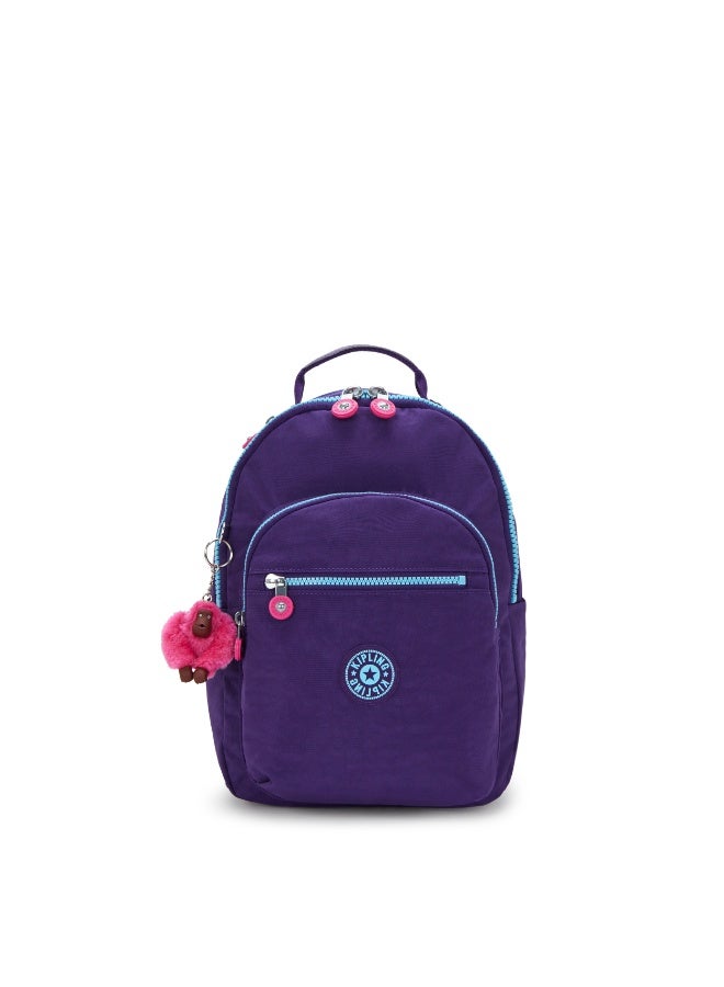 kipling Seoul S small Backpack with Tablet Compartment VIP Purple - Image 1