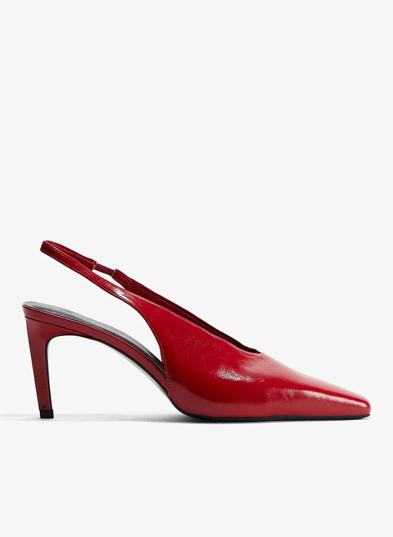 H&M Heeled slingbacks