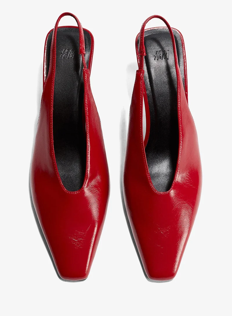 H&M Heeled slingbacks