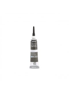 Pebeo Vitrail, Cerne Relief Dimensional Paint, 20 ml Tube with Nozzle - Imitation Lead (Packaging May Vary)