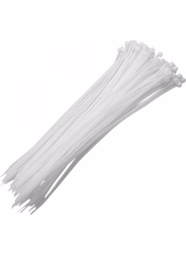 Made Cable Tie 4.8X200 White 100 Pieces 
