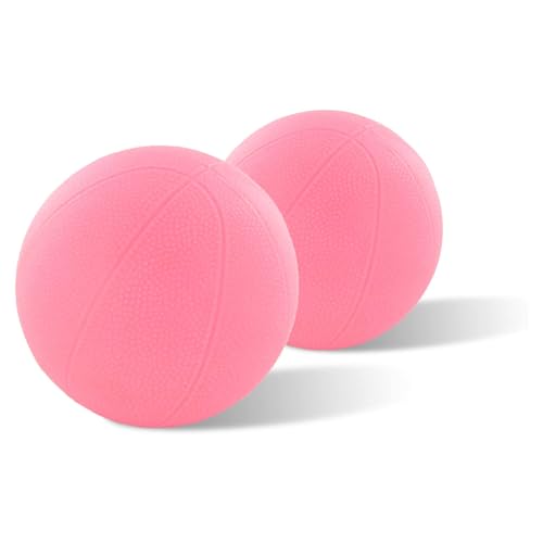 Botabee Toddler & Little Kids Replacement Basketball - for Little Tikes Easy Score Basketball Hoop (2 Count, Pink) for Kids (6 inch) - Image 2