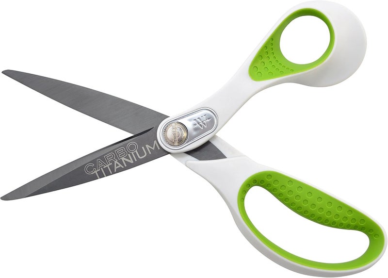 Westcott 16935 8Inch HeavyDuty Lefty CarboTitanium Scissors For Office and Home Straight 16935 - Image 2