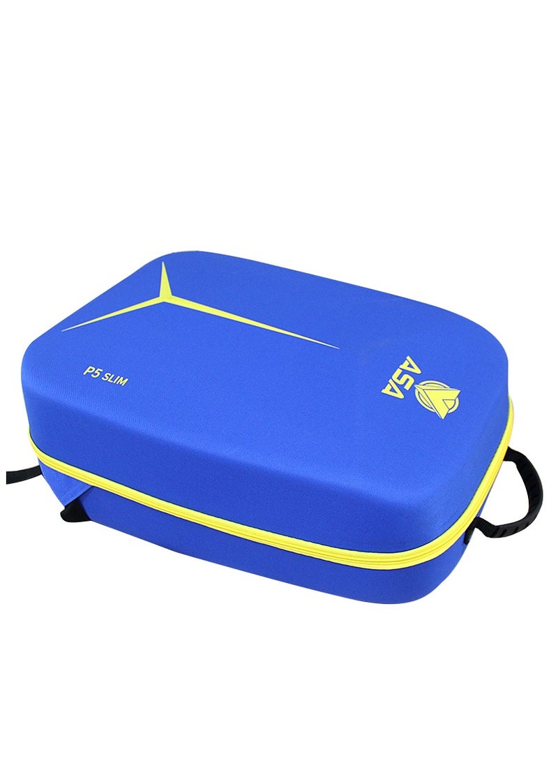 ASA Protective Backpack Case For PS5 Slim Edition Console, Controllers, Game Cards, HDMI, Base and Accessories, Shockproof, Waterproof and Scratchproof  - Image 5