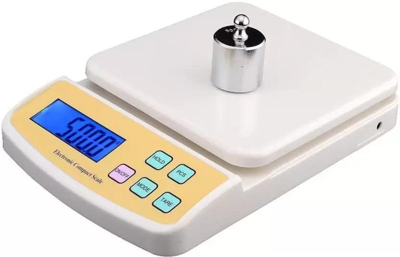 Aves 10Kg x 1g Electronic Kitchen Digital Weighing Scale Multipurpose 10 Kg - Image 5