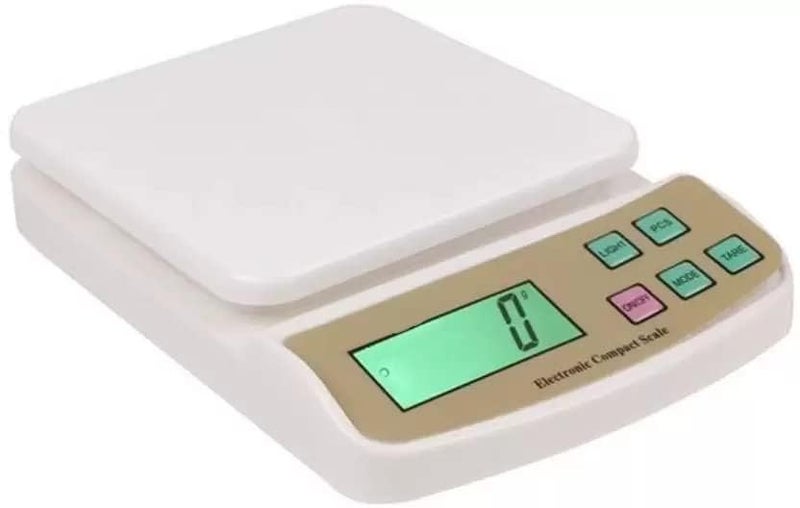 Aves 10Kg x 1g Electronic Kitchen Digital Weighing Scale Multipurpose 10 Kg - Image 3