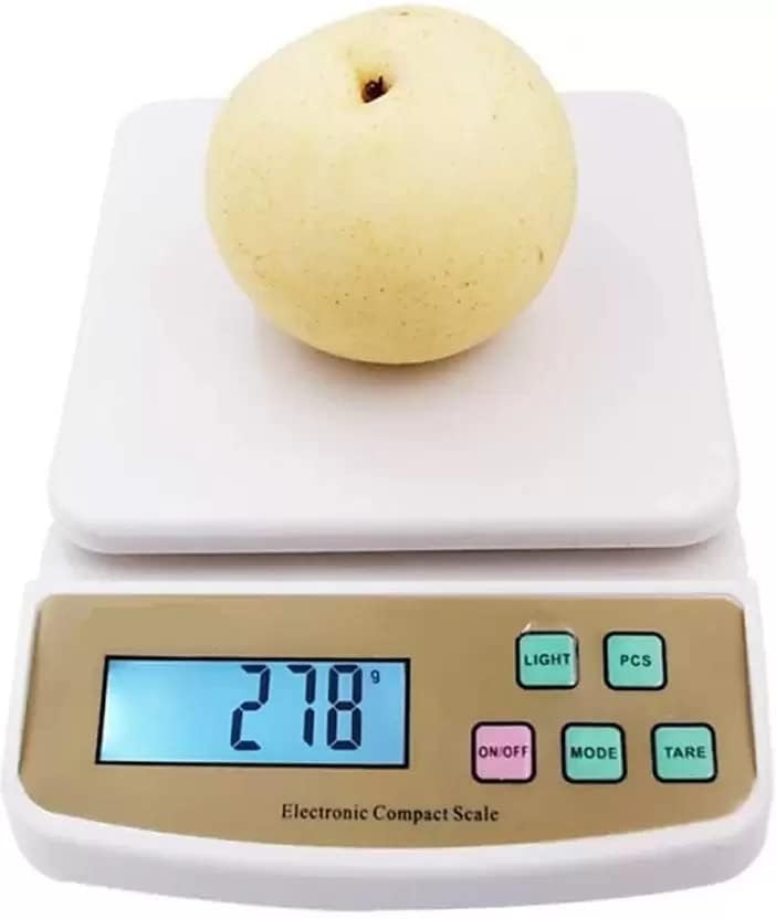 Aves 10Kg x 1g Electronic Kitchen Digital Weighing Scale Multipurpose 10 Kg - Image 2