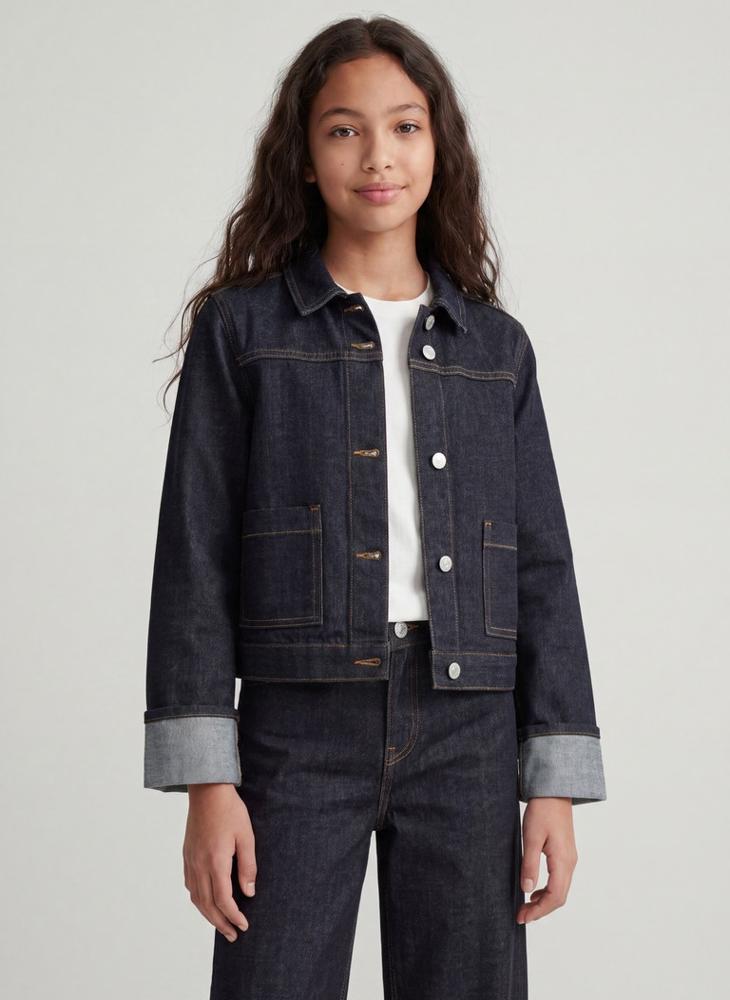 Jack & Jones Junior Youth Regular Fit Denim Jacket - Image 1