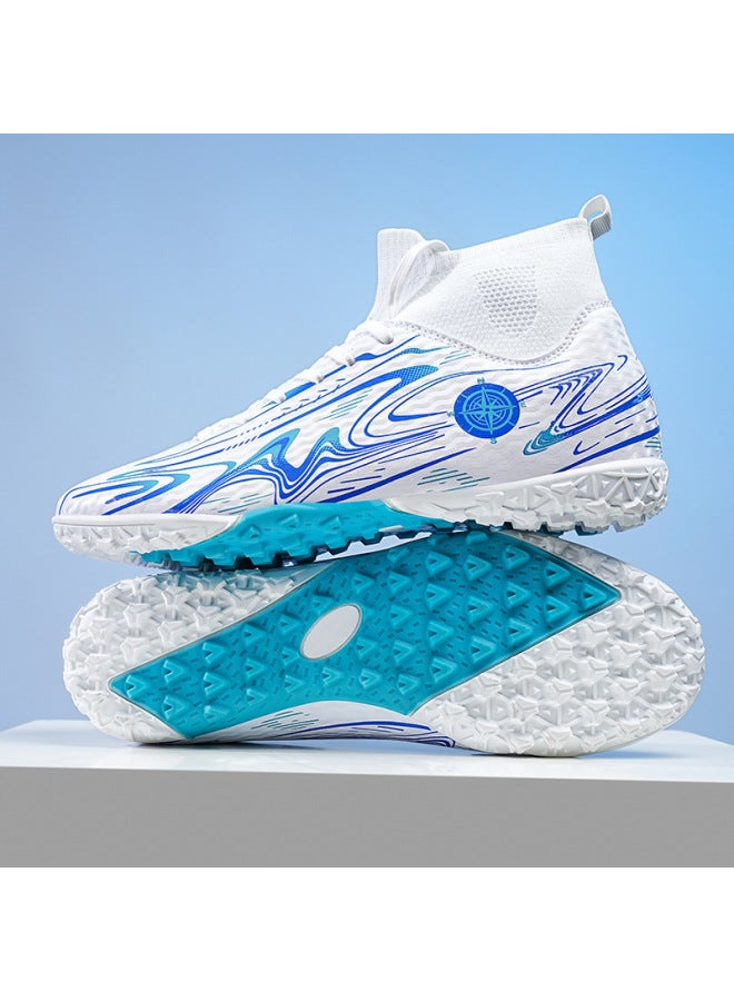 2801 1 Bailan Plus Size High-top Football Shoes Children Primary And Secondary School Students Long Nail Broken Nail Training Competition Sneaker Adult