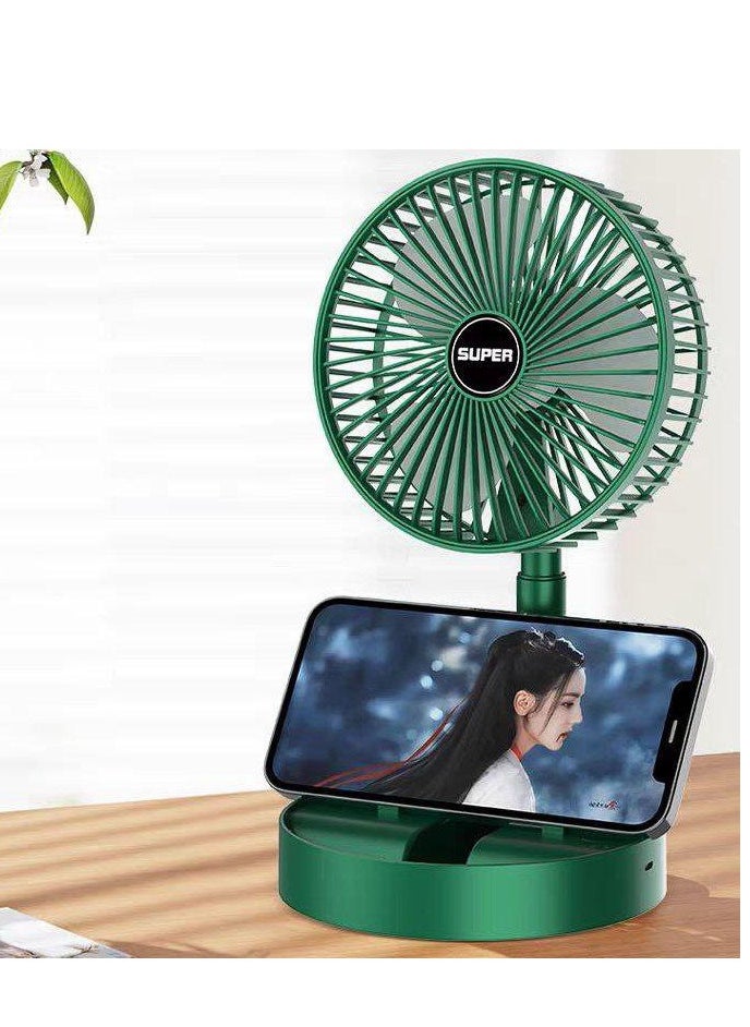 Portable Rechargeable Fan with 3 Small Speeds