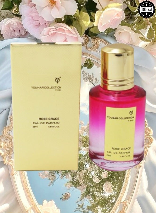 YOUMAR 6 Pieces Youmar Collection Rose Grace Number Y 519 Perfume EDP 25ML - Image 2