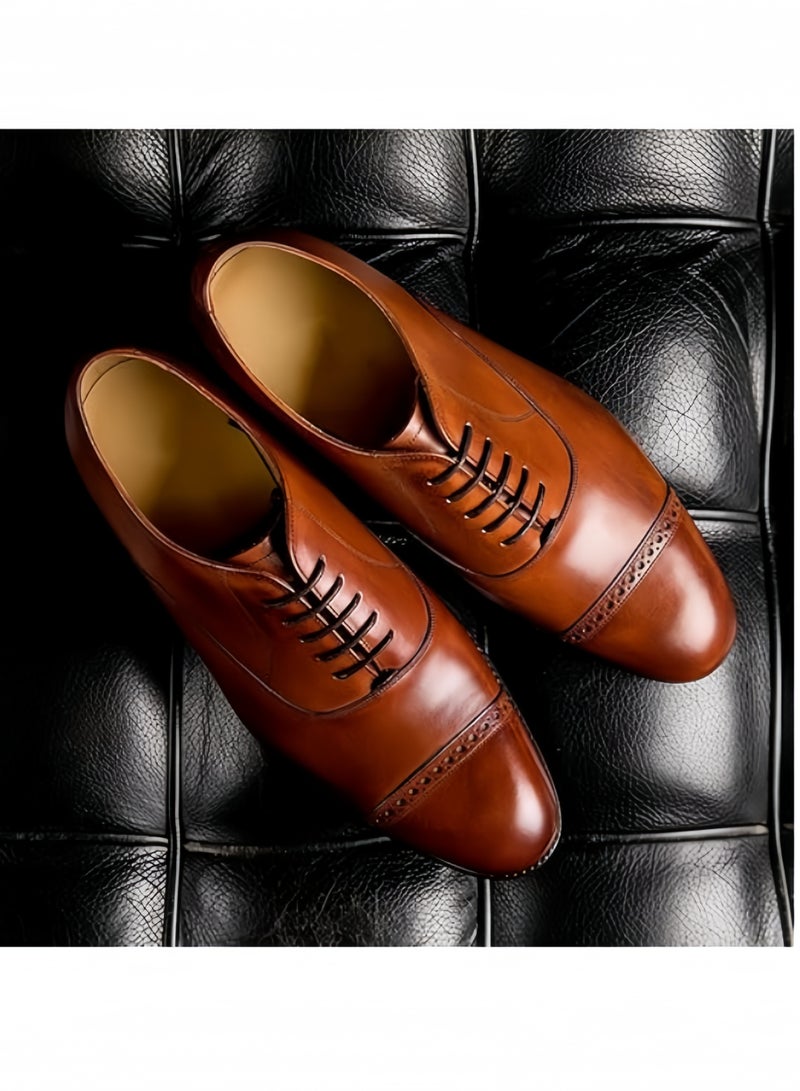 3-Pairs Waxed Round Shoe Laces for Men Women Leather Shoes Winter Martin Boots Brown - Image 4