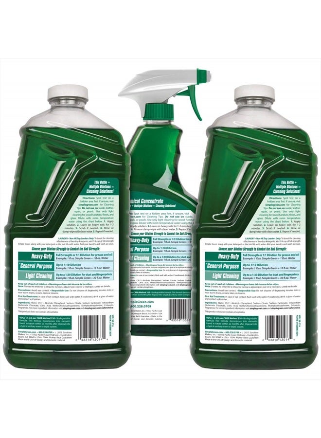 simple green AllPurpose Cleaner Spray and Refill, Green, 3 Piece Set, Original, 1 Count - Image 2