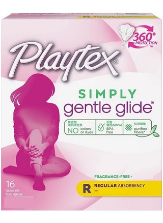 Simply Gentle Glide Regular Absorbency 16 Tampons - pzsku/Z3B094C25DF64E74EE653Z/45/_/1689621892/ffd7d5e3-13c7-421f-ac77-bebd40ff9389
