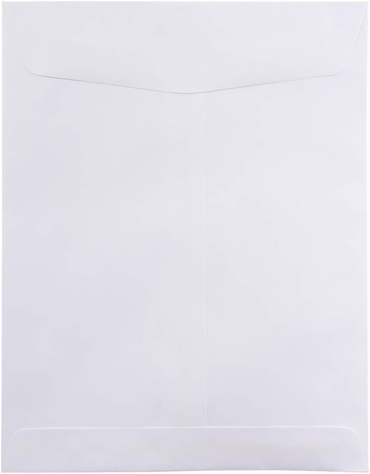 8 3/4 x 11 1/4 Open End Catalog Commercial Envelopes White 50/Pack