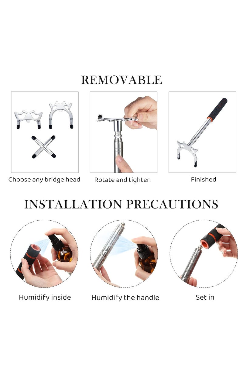 فانسكي قابل للسحب البلياردو جديلة السنوكر بركة جسر عصا مع 3 قطع للإزالة جسر رئيس ، السنوكر مجموعة البلياردو بركة جديلة التبعي ل طاولة بلياردو - Image 4