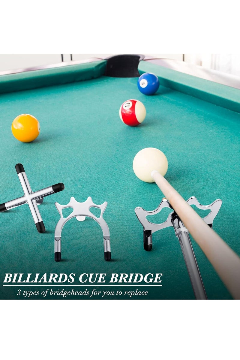 فانسكي قابل للسحب البلياردو جديلة السنوكر بركة جسر عصا مع 3 قطع للإزالة جسر رئيس ، السنوكر مجموعة البلياردو بركة جديلة التبعي ل طاولة بلياردو - Image 2