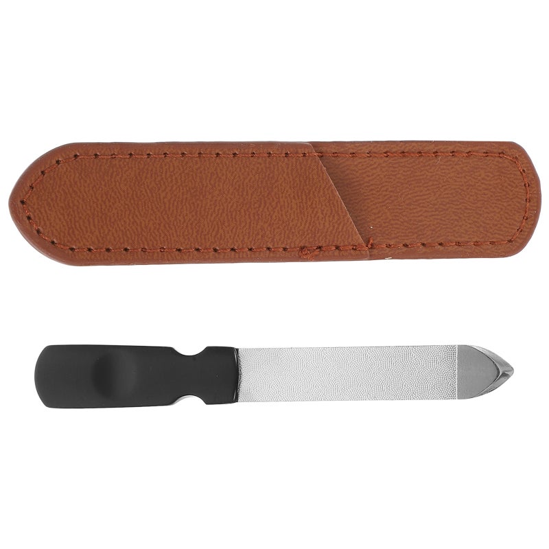 2 Sets Of Nail Files Fingernail Files Manicure Files Portable Nail Files Stainless Steel Nail Buffer Women Nail Files Travel Nail Files Nail Trimming Tool - Image 3