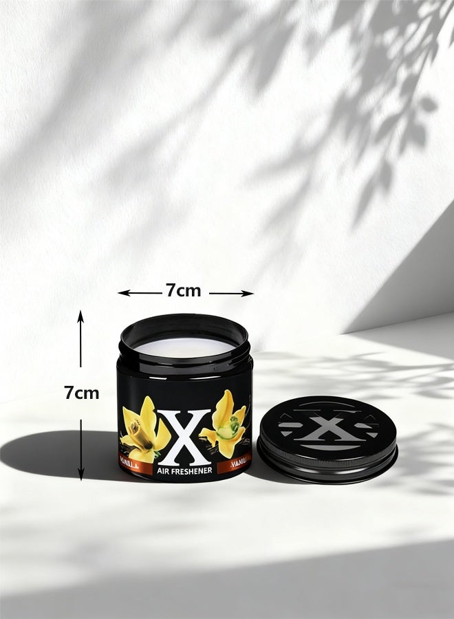 Car Air Freshener Solid Car Perfume Air Freshener, Long-lasting Diffuser, Car Aroma Diffuser, Scent Eliminator for Home Closets, Gyms, RVs,220g,Vanilla - Image 5