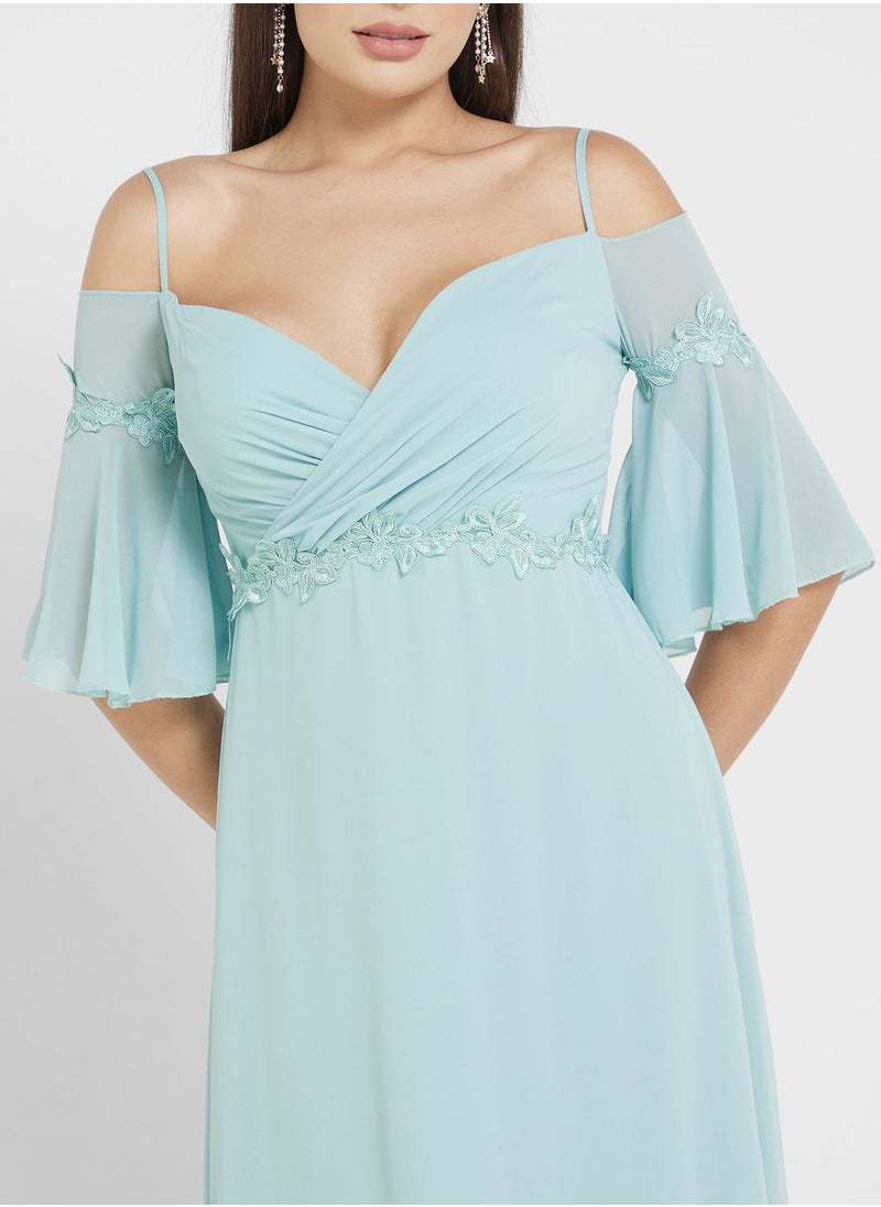 Ella Limited Edition - Cold Shoulder Detail Dress - Image 1
