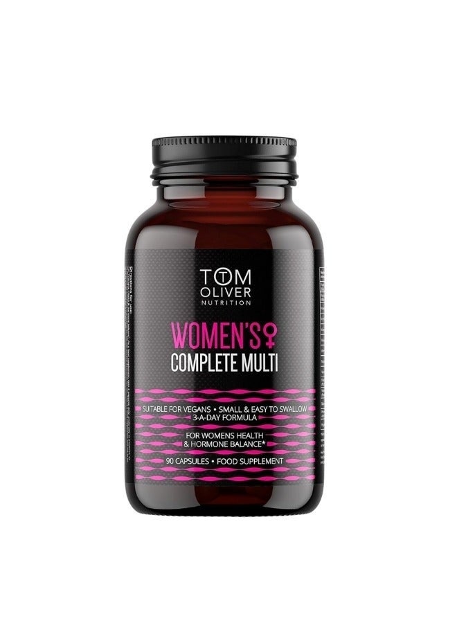 Tom Oliver Women'S Complete  Multi Capsules 90'S
