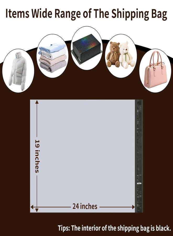 SJPACK Poly Mailers 19x24 inches - 100-piece white large packaging bags, business self-sealing mailing envelopes, clothing and e-commerce waterproof packaging bags - Image 3