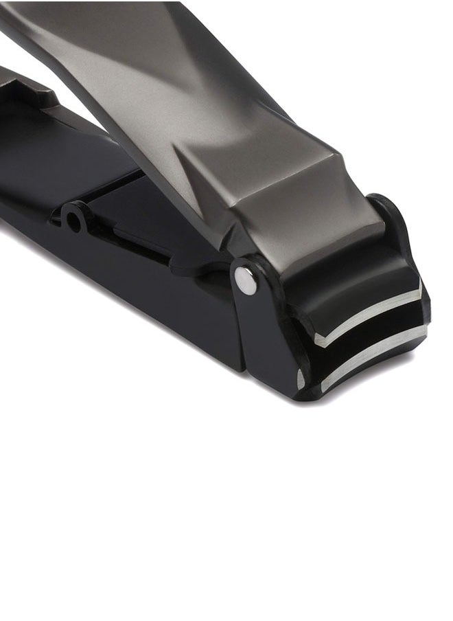 GUTCHE - Nail Clippers  Catcher - Razor-Sharp Heavy Duty Self-Collecting Nail Cutters with Ergonomic Lever Keep Fingernails and Toenails Impeccably Manicured - Includes Holster - Image 1
