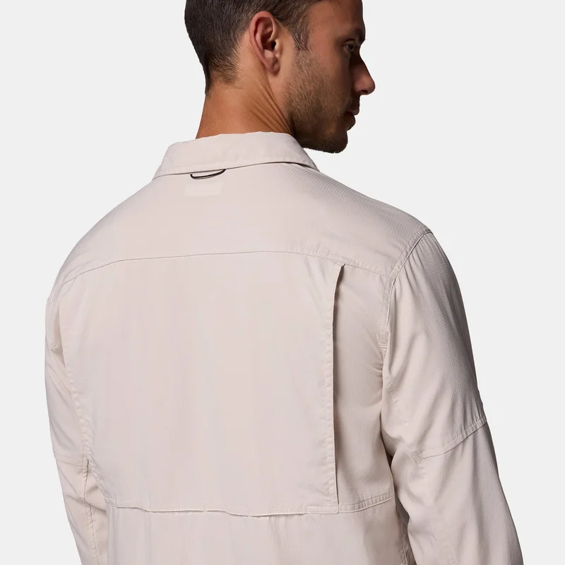 Columbia Beige Men's Silver Ridge Utility Lite Shirt for Men | Best Price UAE