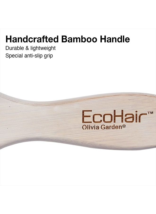 Olivia Garden EcoHair Bamboo Hair Brush, Detangler, EH-DET - Image 5
