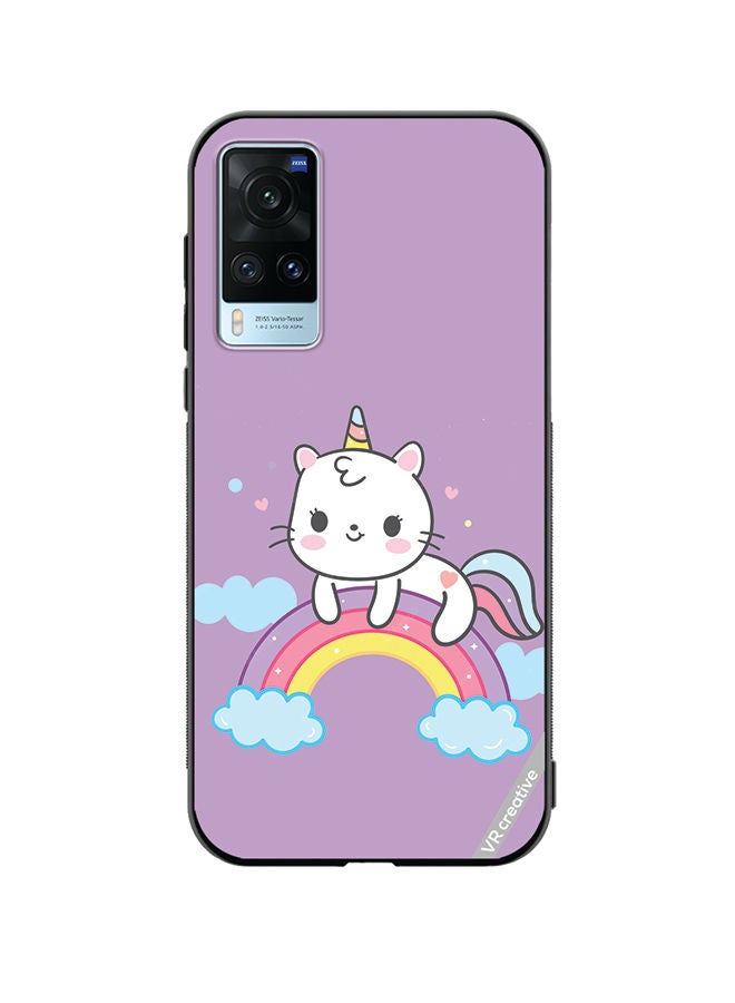 VR CREATIVE Protective Case Cover For Vivo X60 Unicorn Design Multicolour - Image 1