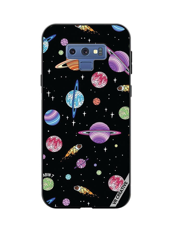 VR CREATIVE Protective Case Cover For Samsung Galaxy Note 9 Astronaut Design Multicolour - Image 1