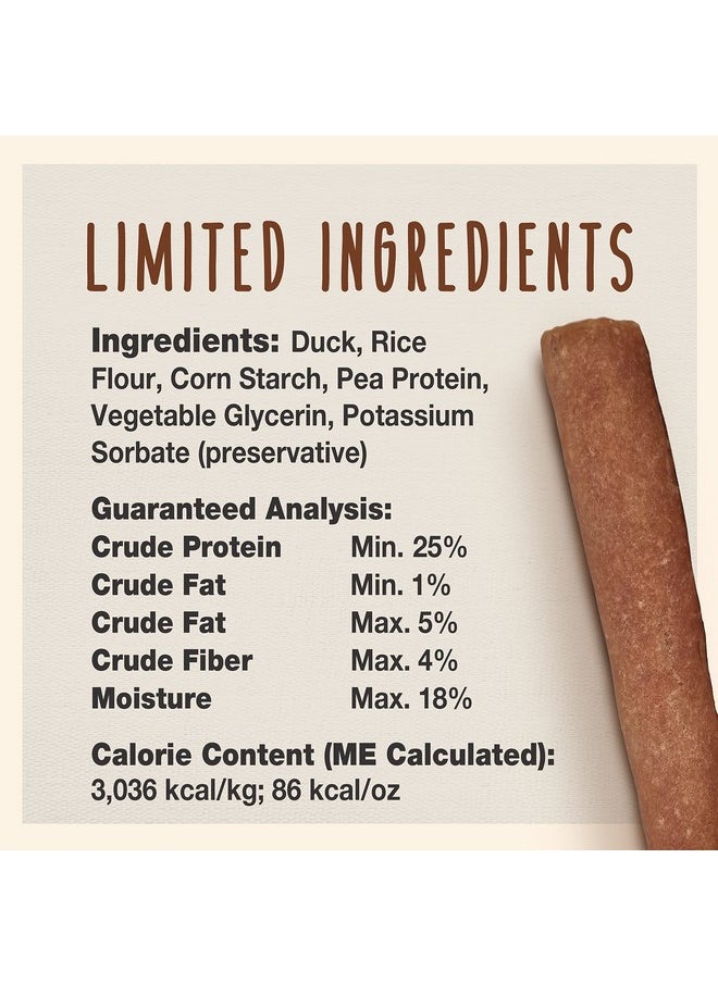 Cadet Cadet Gourmet Savory Duck Rolls Dog Treats - Healthy & Natural Duck Dog Treats for Small & Large Dogs - Rawhide Alternative - Inspected & Tested in USA, 7 In. (2 Count)  - Image 5