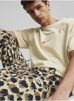 PUMA DOWNTOWN Mens Printed Woven Sweatpants  - Image 2