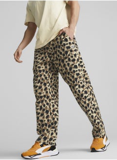 DOWNTOWN Mens Printed Woven Sweatpants