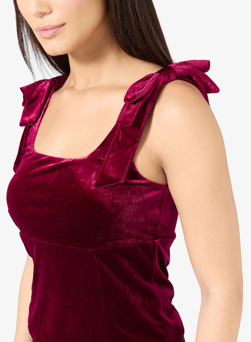 فيرو مودا بلوزة فيمفيدا برباط وعقدة - Image 3