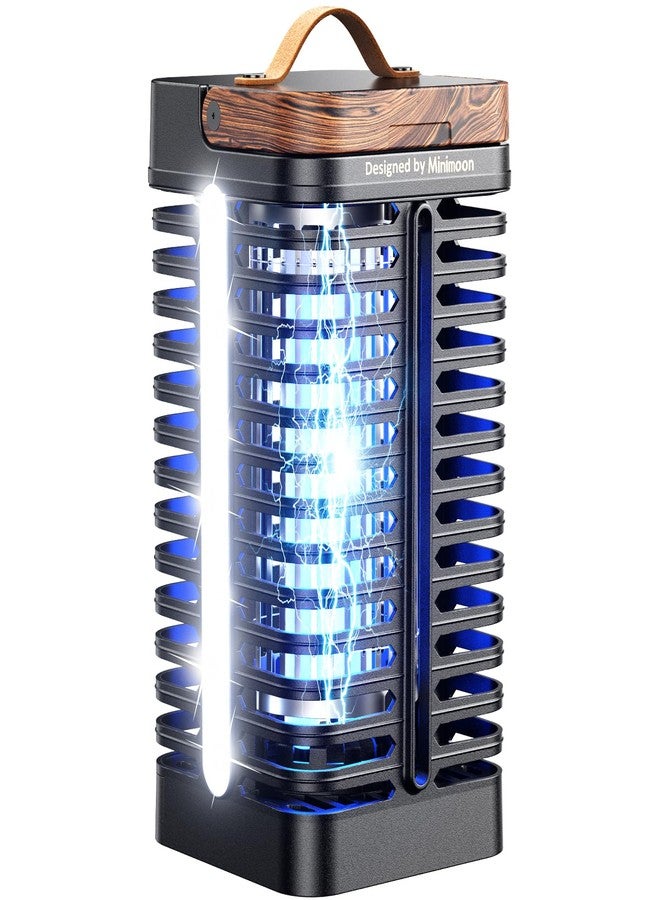 Minimoon Bug Zapper Outdoor with Dual LED Lights, 4200V, 15w Replaceable Bulb - Image 1