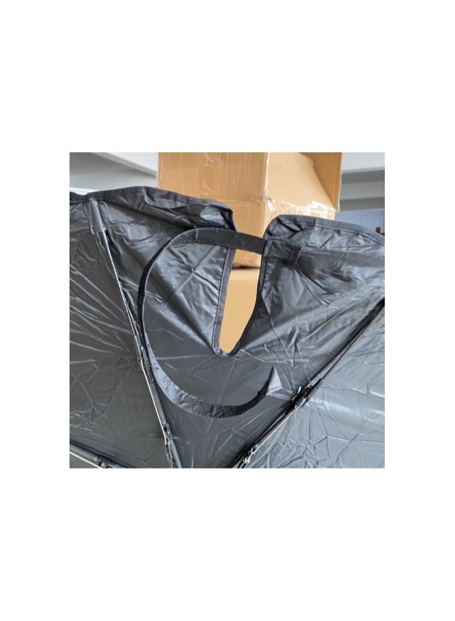 مظلة سيارة قابلة للطي، غطاء سيارة قابل للطي من أشعة الشمس، حماية سيارة قابلة للطي من أشعة الشمس - Image 4