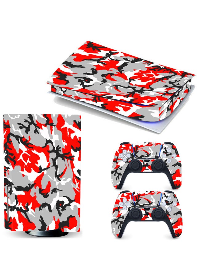 Loquat Ps5 Sticker Film Frosted Shell Protective Optical Drive Disc Skin Frog Matt Non-invasion-Color:ps5 Disc 29 - Image 4