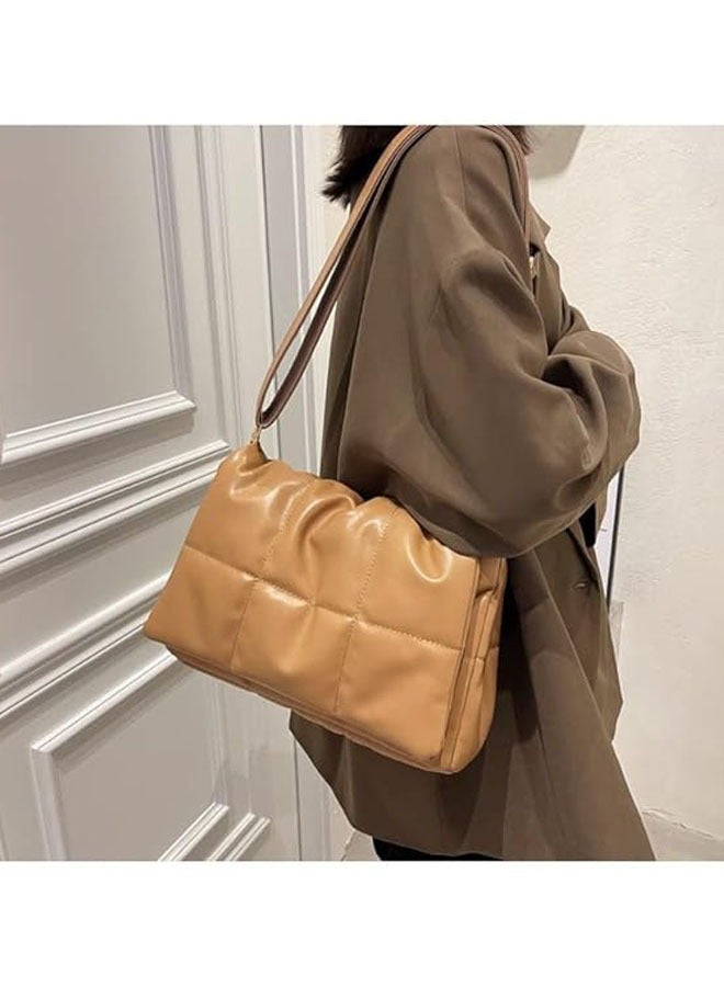 Large capacity adjustable chain cross-body bag, Fall/Winter 2023 new stylish vintage diamond embroidered shoulder bag  - Image 4