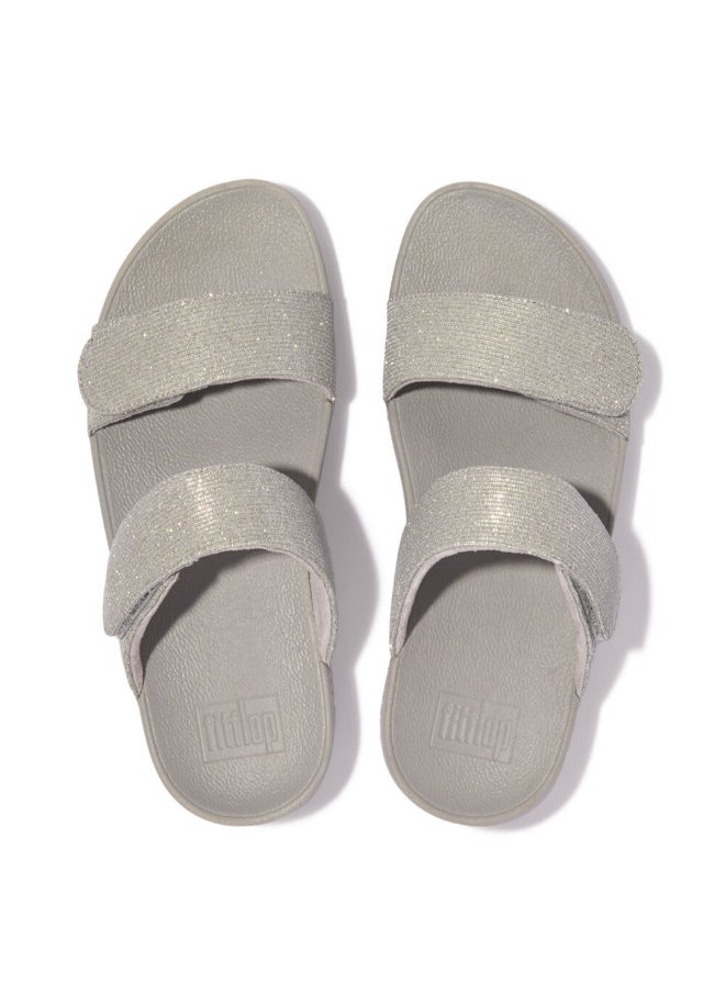 FitFlop 049-755 صندل نسائي من Fitflop FZ9-011 Lulu قابل للتعديل باللون الفضي اللامع  - Image 3