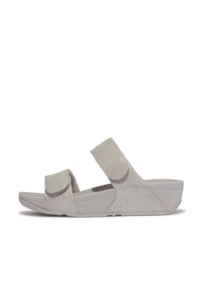 FitFlop 049-755 صندل نسائي من Fitflop FZ9-011 Lulu قابل للتعديل باللون الفضي اللامع  - Image 2