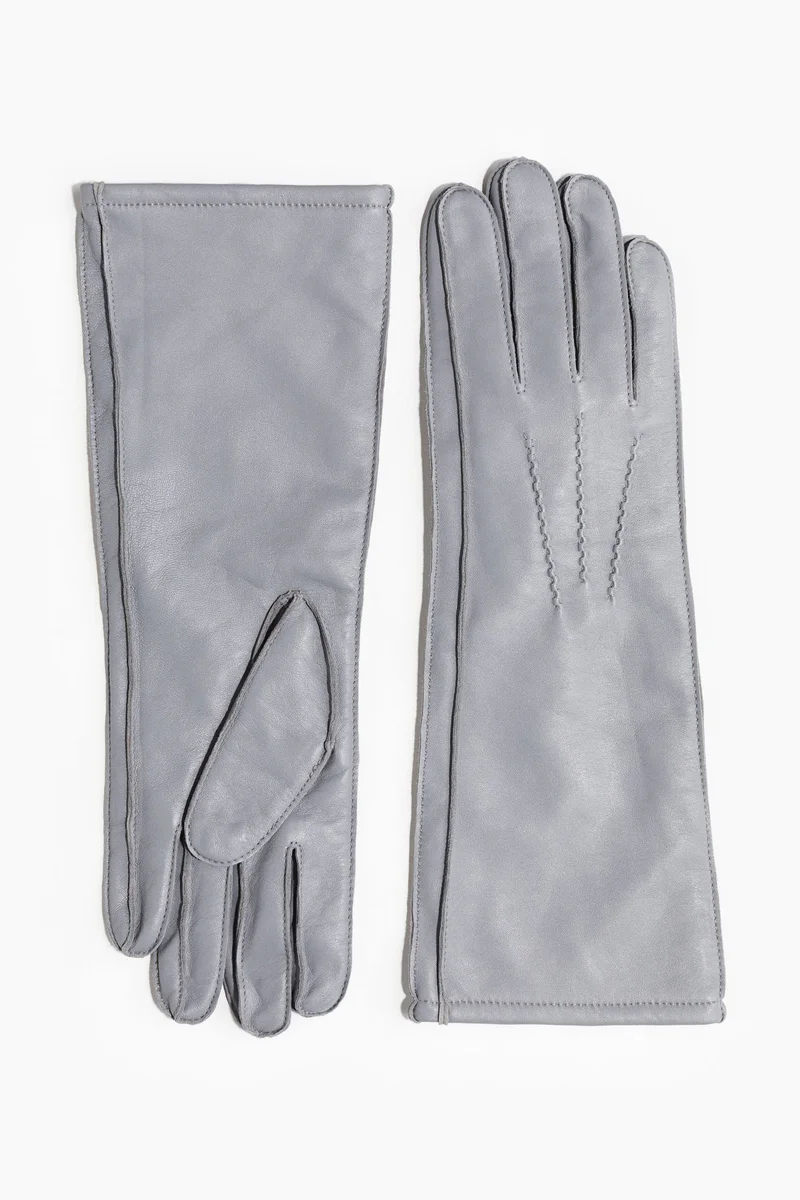 H&M Long leather gloves