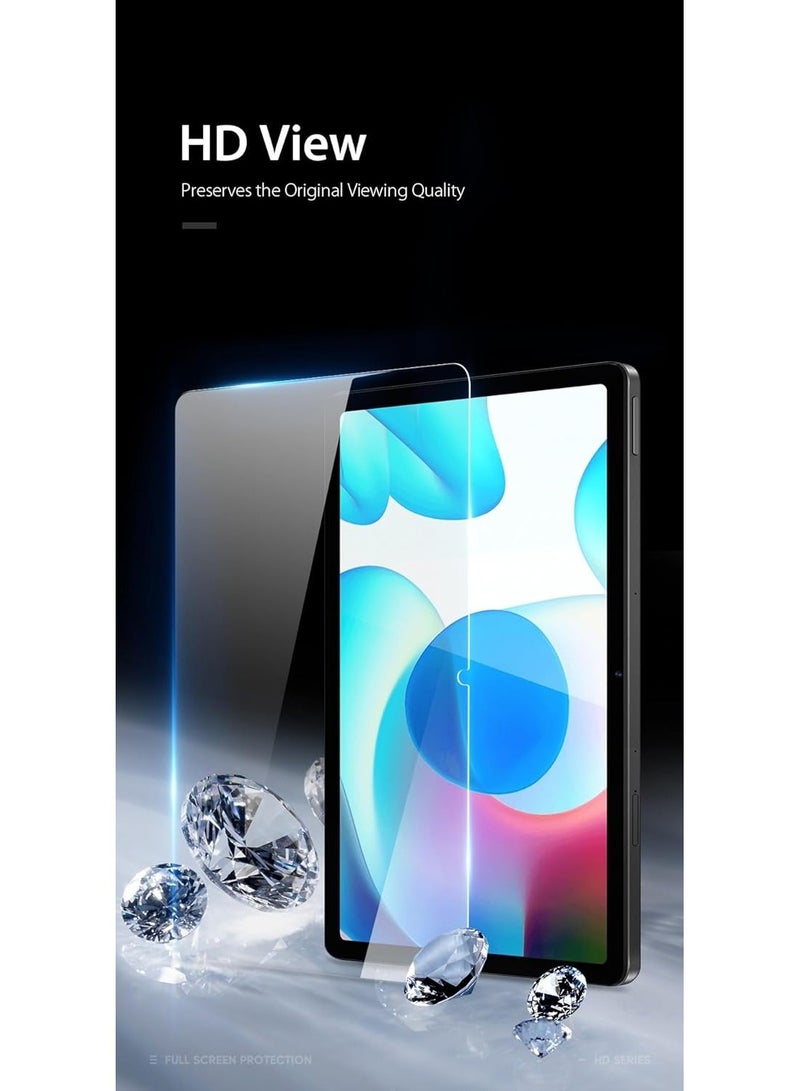 Techie 2 Pack Realme pad 10.4 inch 2021 HD Clear Tempered Glass Screen Protector Bubble Free Easy Installation - Image 4