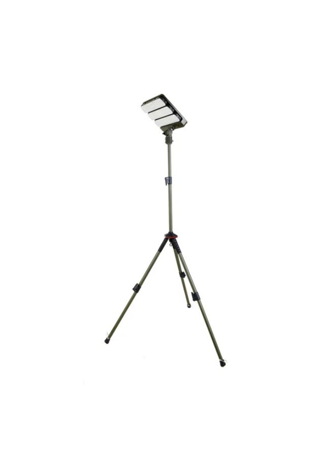 كروني كشاف ضوء LED يعمل بالطاقة الشمسية بثلاث مصابيح كروني Cn-25 - 3450 لومن مع 3 باور بانك بسعة 5200 مللي أمبير/ساعة، مقاوم للماء بدرجة IP44 للصيد والتخييم في الهواء الطلق - Image 1