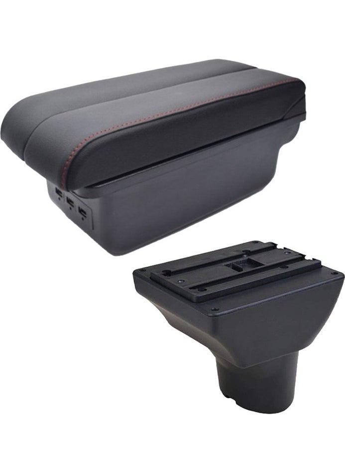 Techmaster Hyundai I20 2012-2018 No Drilling, No Screws, Armrest Armrest  - Image 1